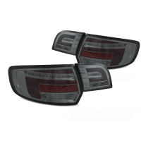 [Led Bar Red Hátsó lámpák Smoke Seq   Audi A3 8p 5d 08-12]