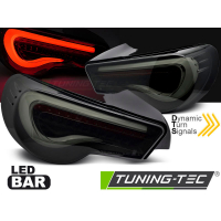 [Toyota Gt86 12-21 Led Bar Black Smoke White Seq]