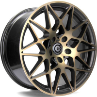 [CARBONADO CRAZY - BLACK GLOSSY GOLD FRONT]