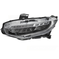 [Teljes LED-es Fényszórók bal oldall Tyc alkalmas Honda Civic X 16-21]