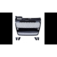 [Sport Grille All Gloss Black suitable for AUDI A4 B7 (8E) Sedan Avant 2004-2008]