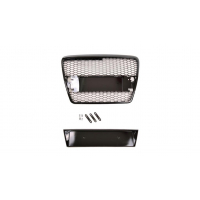 [Sport Grille Gloss Black suitable for AUDI A6 C6 (4F) Sedan Avant Pre-Facelift 2004-2008]