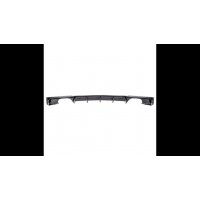 [Sport Rear Spoiler Diffuser Carbon Look suitable for BMW 3 (F30) Sedan (F31) Touring 2011-2018]