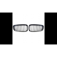 [Sport Grille Single Line Matt Black suitable for BMW 3 (F34) Gran Turismo 2013-2020]