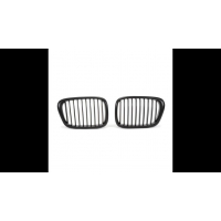 [Sport Grille Single Line Matt Black suitable for BMW 5 (E39) Sedan Touring 1995-2003]