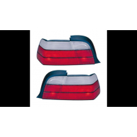 [Tail Lights Red Clear suitable for BMW 3 (E36) Coupe Convertible 1991-1999]