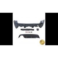 [Sport Bumper Rear PDC With Diffuser suitable for BMW 5 (E61) Touring Facelift 2007-2010]