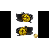 [Fog Lights Set Yellow suitable for BMW 5 (E39) Sedan Touring Facelift 2000-2003]