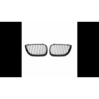 [Sport Grille Single Line Matt Black suitable for BMW 1 (E81, E87) Hatchback 1 (E88) Convertible 1 (E82) Coupe Pre-Facelift 2004-2007]