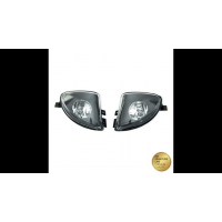 [Fog Lights Set Clear suitable for BMW 5 (F10) Sedan (F11) Touring Pre-Facelift 2010-2013]