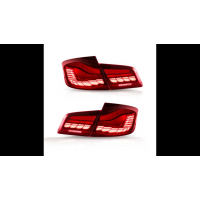 [Tail Lights Dynamic LED Red suitable for BMW 5 (F10) Sedan 2010-2017]