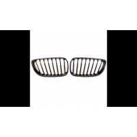 [Sport Grille Single Line Gloss Black suitable for BMW 2 (F22) Coupe (F23) Convertible 2013-2021]