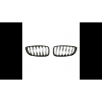 [Sport Grille Dual Line Matt Black suitable for BMW 3 (F34) Gran Turismo 2013-2020]