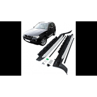 [Alu Side Steps Running Boards suitable for BMW X3 (E83) 2004-2010]