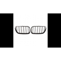 [Sport Grille Dual Line Gloss Black suitable for BMW X3 (E83) Facelift 2006-2010]