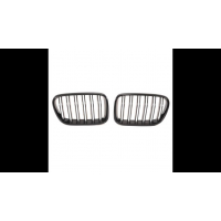 [Sport Grille Dual Line Gloss Black suitable for BMW X3 (F25) Pre-Facelift 2010-2014]