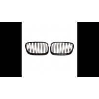 [Sport Grille Dual Line Gloss Black suitable for BMW X6 (E71, E72) X5 (E70) 2007-2013]