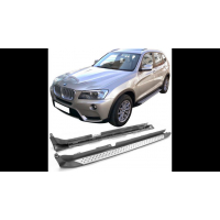 [Alu Side Steps Running Boards suitable for BMW X3 (F25) 2010-now]