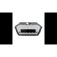 [Sport Grille All Gloss Black suitable for AUDI A3 (8V) Saloon Hatchback Sportback Convertible Facelift 2016-2020]