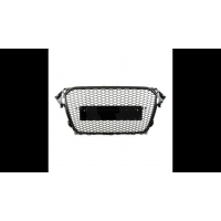 [Sport Grille All Gloss Black suitable for AUDI A4 B8 (8K) Sedan Avant Facelift 2013-2016]