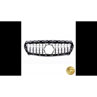 [Sport Grille GT Chrome & Black suitable for MERCEDES CLA (C117, X117) Pre-Facelift 2013-2016]