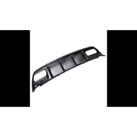 [Sport Rear Spoiler Diffuser Gloss Black suitable for MERCEDES A-Class (W176) Facelift 2016-2018]