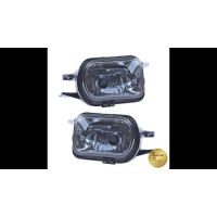 [Fog Lights Set Smoke suitable for MERCEDES CLK (C209) Coupe C-Class (W203) Sedan SLK (R170) 2002-2009]