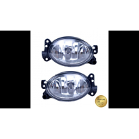 [Fog Lights Set Clear suitable for MERCEDES E-Class (W211) Sedan CLK (A209) Convertible E-Class (S211) T-Model C-Class (W204) Sedan M-Class (W164) G-Class (W463) A-Class (W169) C-Class (S204) T-Model 2002-2009]