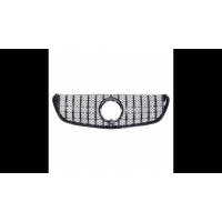 [Sport Grille GT Gloss Black suitable for MERCEDES V-Class (W447) Pre-Facelift 2014-2019]