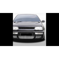 [Sport Grille Badgeless Black suitable for VW GOLF III 1991-1997]