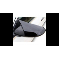 [Side Mirror Cover Set Gloss Black suitable for VW EOS (1F) GOLF VI TOURAN (1T3) 2008-2013]