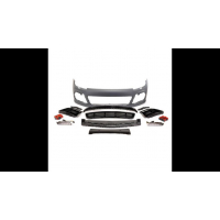 [Sport Bumper Front SRA Grille LED DRL suitable for VW SCIROCCO III Pre-Facelift 2008-2014]