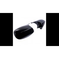 [Side Mirror Cover Set Gloss Black suitable for BMW 1 (E81, E82, E87, E88) 3 (E90, E91, E92, E93) Facelift 2010-2012]