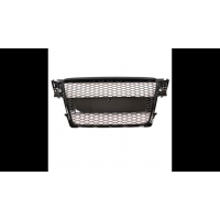 [Sport Grille All Gloss Black suitable for AUDI A4 B8 (8K) Sedan Avant Pre-Facelift 2008-2012]