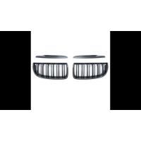 [Sport Grille Dual Line Gloss Black suitable for BMW 3 (E90) Sedan (E91) Touring Pre-Facelift 2005-2008]