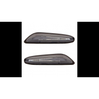 [LED Side Indicators Smoke suitable for BMW 1 (E81, Ε82, E87, Ε88) 3 (E90, Ε91, Ε92, Ε93) 2004-2011]