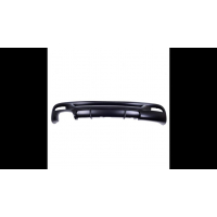 [Sport Rear Spoiler Diffuser Matt Black suitable for BMW 1 (E82) Coupe (E88) Convertible 2007-2013]