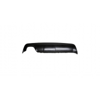 [Sport Rear Spoiler Diffuser Matt Black suitable for BMW 5 (E60) Sedan (E61) Touring 2001-2010]