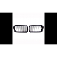 [Sport Grille Single Line Matt Black suitable for BMW 7 (E38) Pre-Facelift 1994-1999]