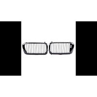 [Sport Grille Single Line Gloss Black suitable for BMW 7 (E38) Pre-Facelift 1994-1999]