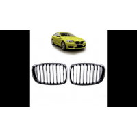 [Sport Grille Single Line Gloss Black suitable for BMW 5 (F07) Gran Turismo 2013-2017]