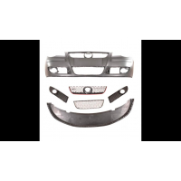 [Sport Bumper Front Grille suitable for VW POLO (9N) Facelift 2005-2009]