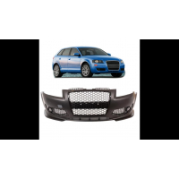 [Sport Bumper Front With Grille suitable for AUDI A3 (8P) Sportback Hatchback Pre-Facelift 2005-2008]