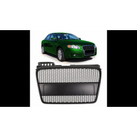 [Sport Grille Gloss Black W/O PDC suitable for AUDI A4 B7 (8E) Sedan Avant 2004-2008]