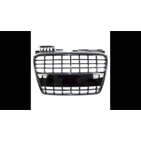 [Sport Grille Gloss Black W/PDC suitable for AUDI A4 B7 (8E) Sedan Avant 2004-2008]