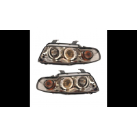 [Headlights Halogen Chrome suitable for AUDI A4 B5 (8D) Sedan Avant Pre-Facelift 1995-1998]