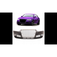 [Sport Bumper Front With Grille PDC suitable for AUDI A4 B8 (8K) Sedan Avant Facelift 2013-2016]