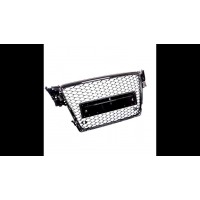 [Sport Grille Chrome & Black W/O PDC suitable for AUDI A4 B8 (8K) Sedan Avant Pre-Facelift 2008-2012]