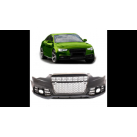 [Sport Bumper Front W/ Grille PDC Fog Lights suitable for AUDI A5 (8T) Coupe Convertible Sportback Facelift 2013-2016]