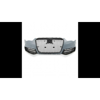 [Sport Bumper Front With Grille suitable for AUDI A5 (8T) Coupe Convertible Sportback Facelift 2011-2015]